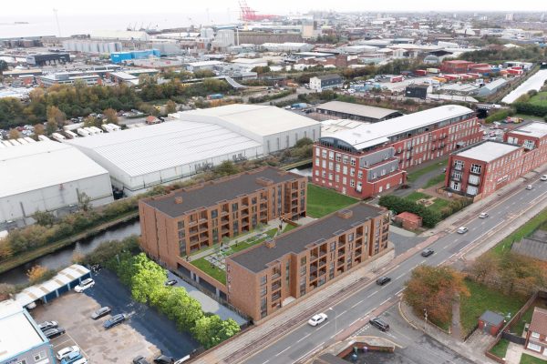 Cavendish Waters Image CommercialRoad View02 Aerial