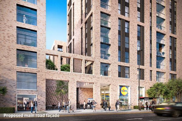 Western Circus London Image proposed main road facade new