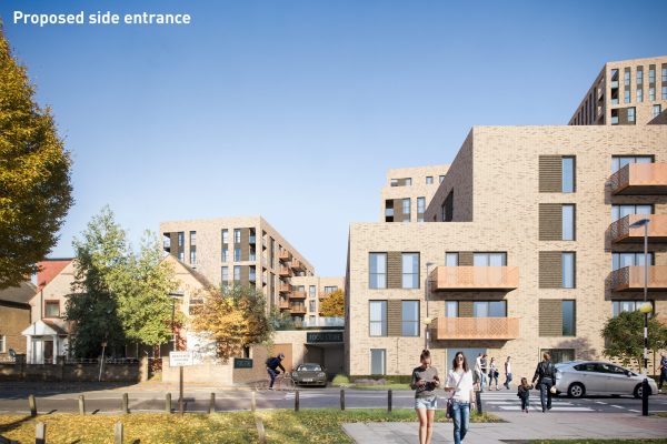 Western Circus London Image proposed side entrance